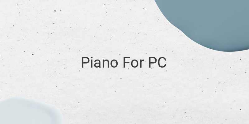 Aplikasi Piano for PC