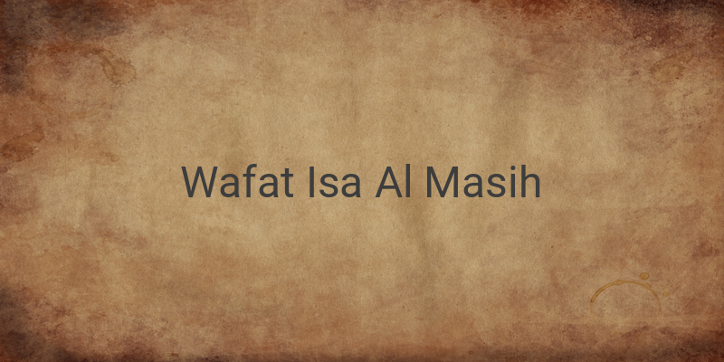 Link Download Twibbon Wafat Isa Al Masih pada 15 April 2022