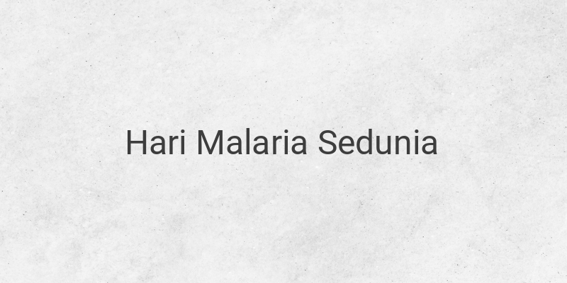 Link Download Twibbon Hari Malaria Sedunia pada 25 April