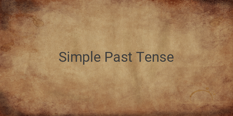 Contoh Kalimat Simple Past Tense dan Rumusnya