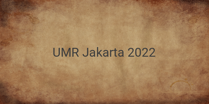 Berapa Gaji UMR Jakarta 2022: Naik Berapa Persen?