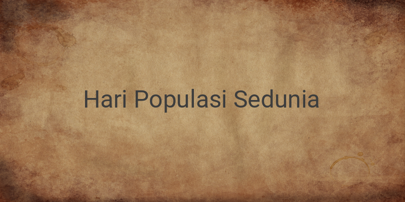 Link Download Twibbon Hari Populasi Sedunia pada 11 Juli