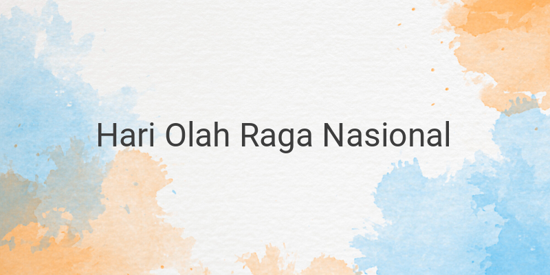 Link Download Twibbon Hari Olah Raga Nasional pada 9 September