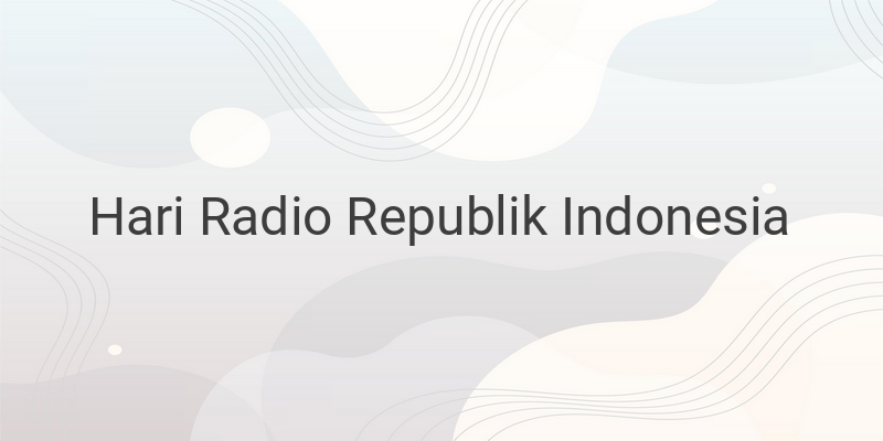 Link Download Twibbon Hari Radio Republik Indonesia pada 11 September