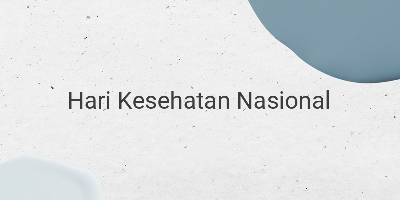 Link Download Twibbon Hari Kesehatan Nasional pada 12 November