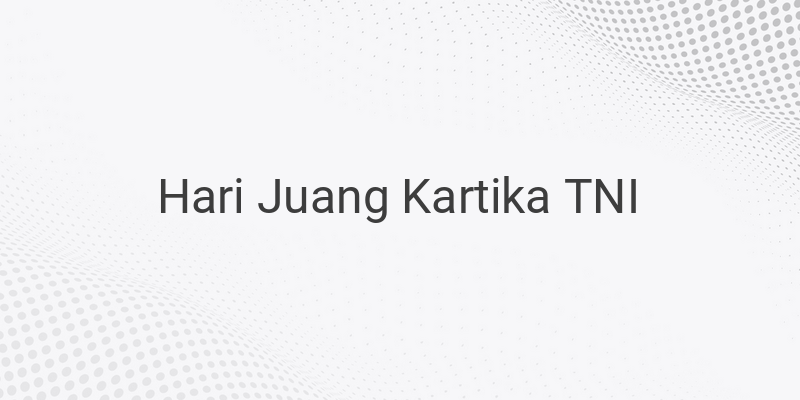 Link Download Twibbon Hari Juang Kartika TNI pada 15 Desember