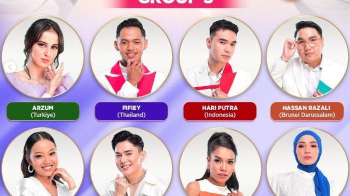 D Academy Asia 6: Peserta Grup 5 Babak Top 40 dan Jadwal Tayang