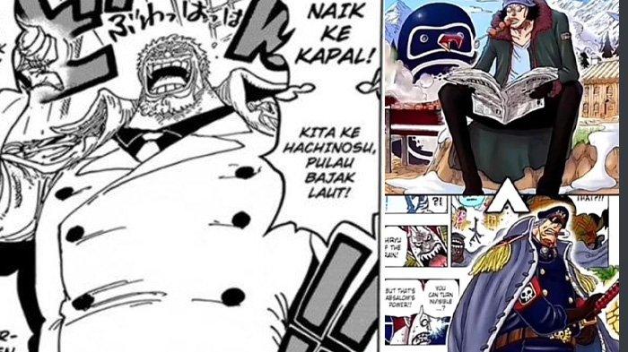 Duel Seru dalam Manga One Piece 1087: Garp vs Kuzan di Pulau Bajak Laut