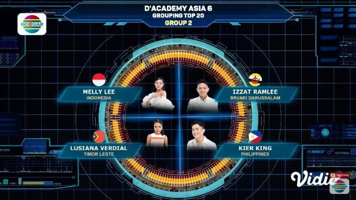 Jadwal Tayang D Academy Asia 6 Grup 2: Babak Top 20 di Indosiar