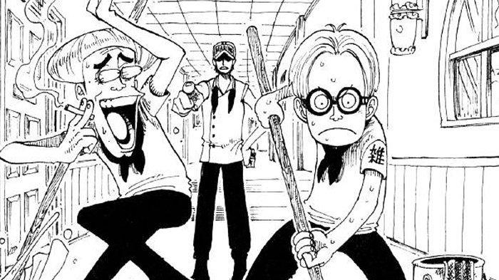 Manga One Piece 1088: Pertemuan Koby dan Monkey D. Garp di Angkatan Laut