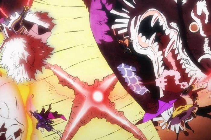 One Piece Episode 1005: Pertarungan Epik Luffy vs Kaido dan Kehebatan Kekuatan Iblis Es Queen