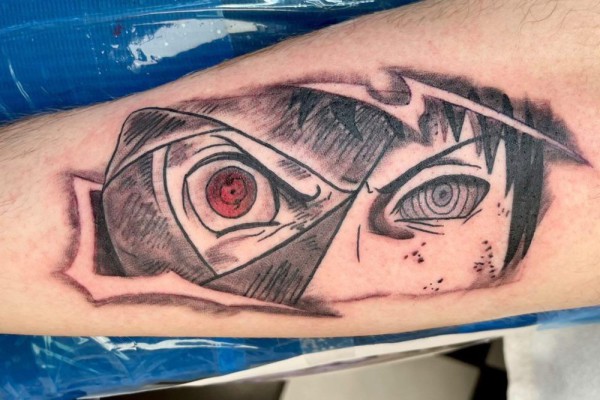 10 Contoh Tato Naruto dengan Desain Keren dan Detail yang Mengagumkan