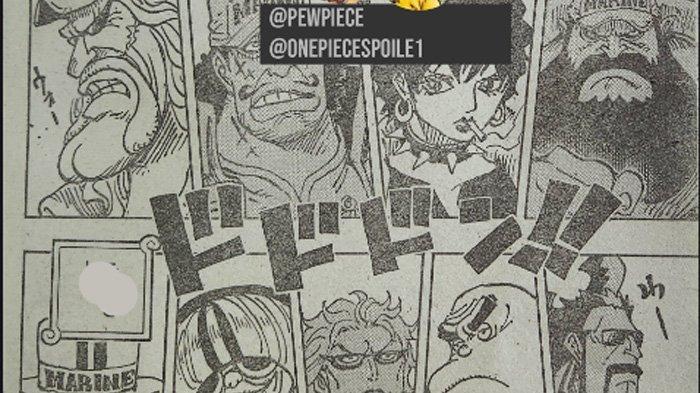 Serangan Kapal Perang Angkatan Laut di Manga One Piece