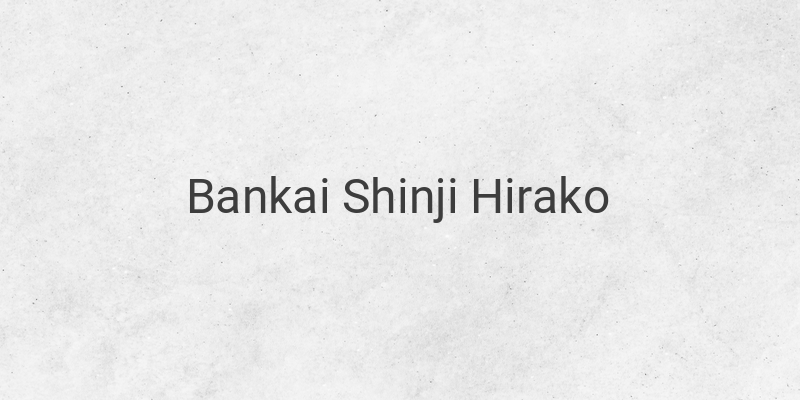 Shinji Hirako Meluncurkan Bankainya, Sakashima Yokoshima Happofusagari, di Episode Terbaru Bleach