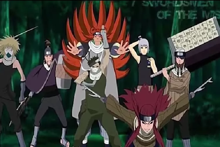 Daftar 7 Pedang Legendaris dari Desa Kirigakure di Anime Naruto