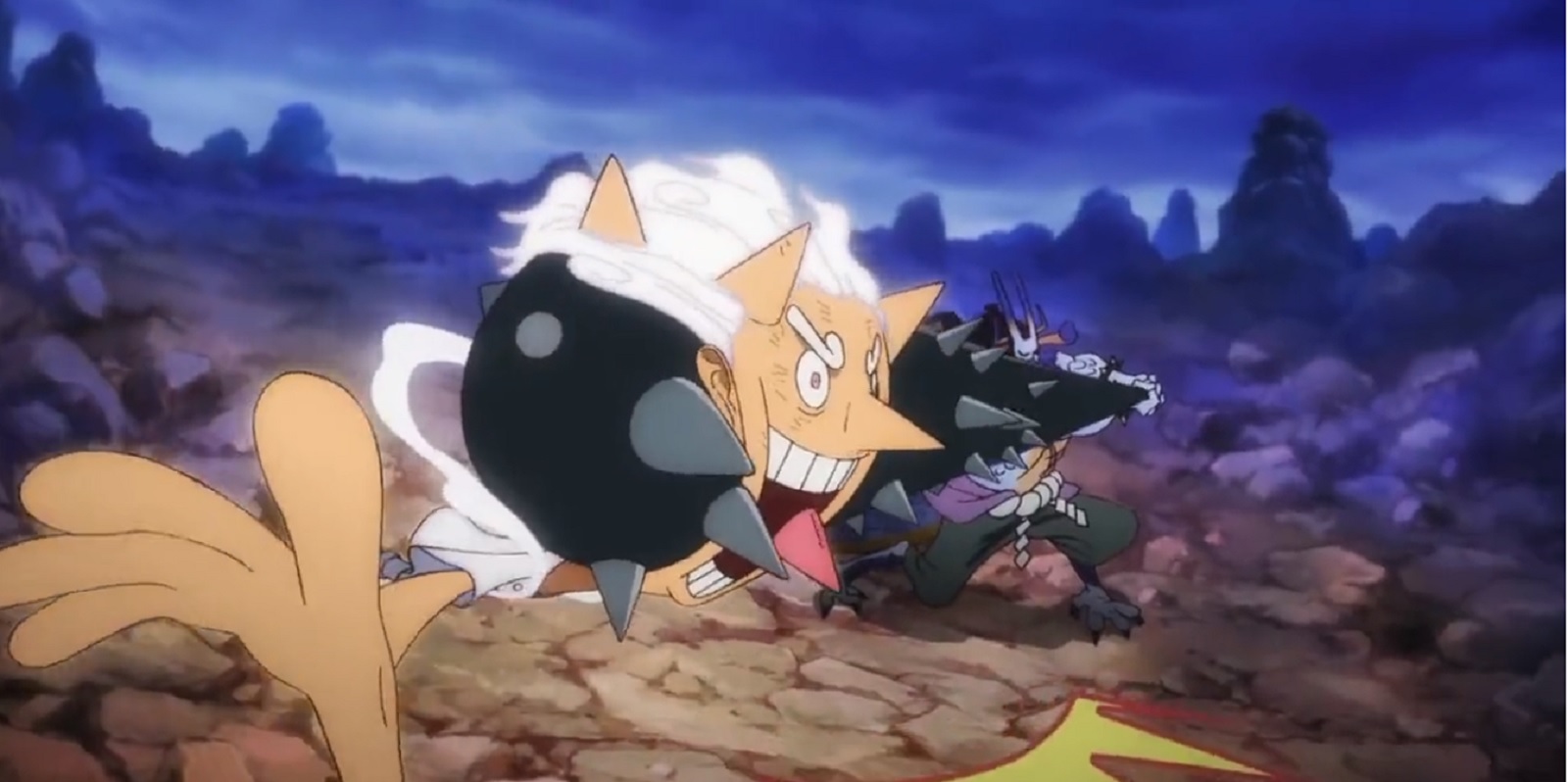 Pertarungan Luffy vs Kaido dan Kekuatan Gear 5 dalam Anime One Piece 1073