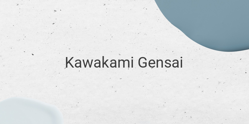 Kawakami Gensai: Samurai Terkenal dan Inspirasi Karakter Himura Kenshin