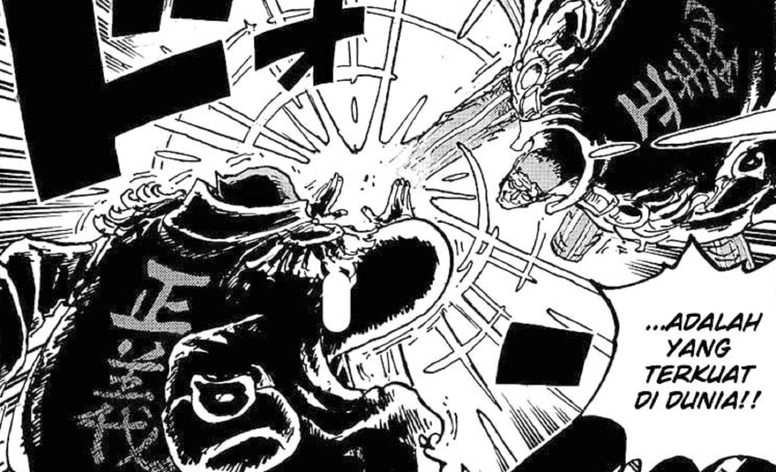 Pertarungan Emosional Sentomaru vs Kizaru dalam Chapter One Piece 1091