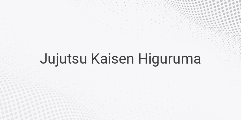 Teknik Terkutuk Higuruma: Menyelamatkan Jiwa Megumi dari Pengaruh Sukuna di Jujutsu Kaisen