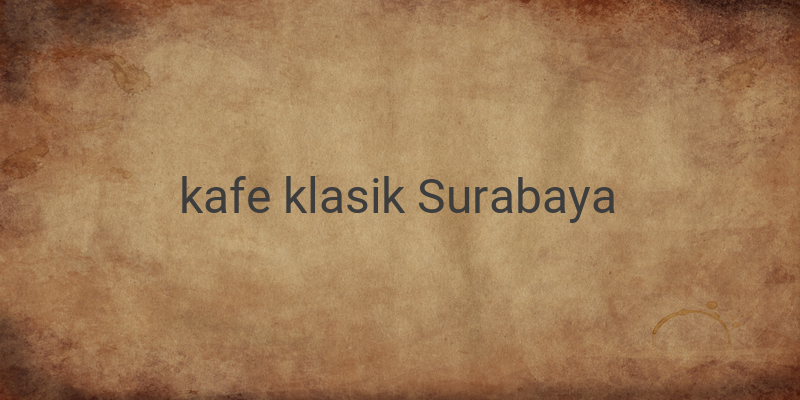 Lodji Besar: Kafe Klasik dengan Suasana Keroncong Tahun 1940-an di Surabaya