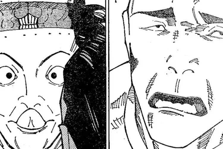 Pertempuran Seru di Manga Jujutsu Kaisen Chapter 240: Takaba vs Kenjaku